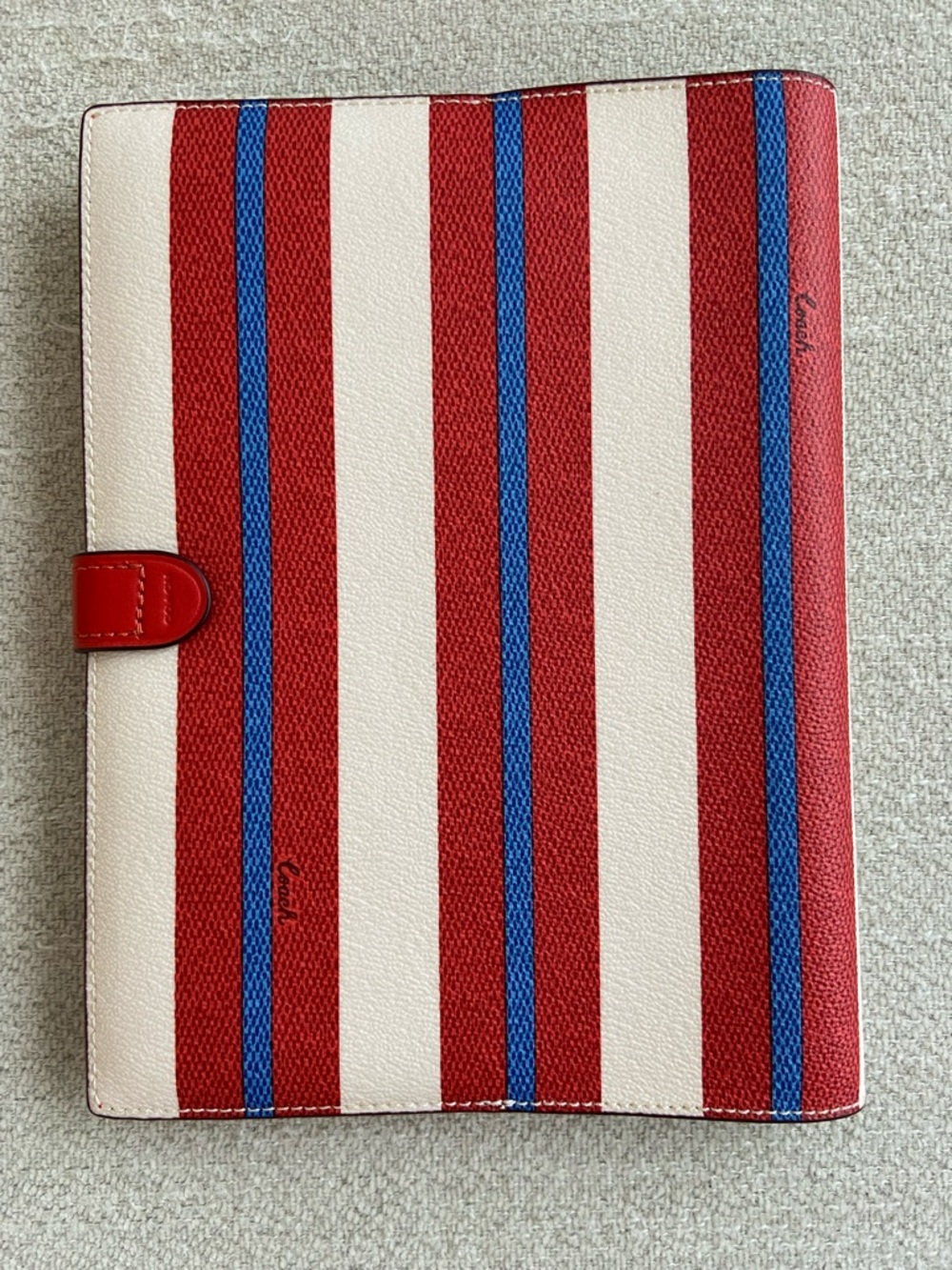 Coach Notebook - Striped - Picture 4 of 7